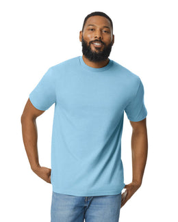 Gildan Unisex Softstyle Midweight T-Shirt G650 | Light Blue - Front