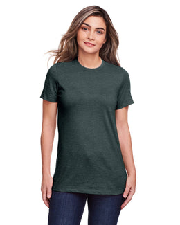 Gildan Ladies Softstyle CVC T-Shirt G670L | Steel Blue - Front