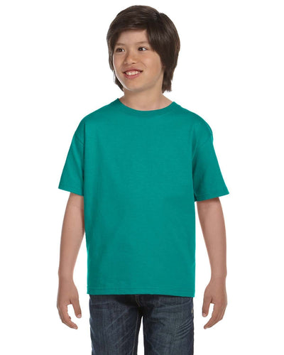 Gildan Youth DryBlend 50/50 T-Shirt G800B | Jade Dome - Front