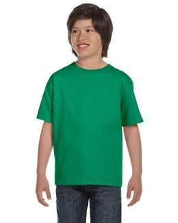 Gildan Youth DryBlend 50/50 T-Shirt G800B | Kelly Green - Front