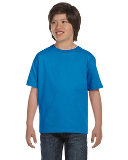 Gildan Youth DryBlend 50/50 T-Shirt G800B | Sapphire - Front