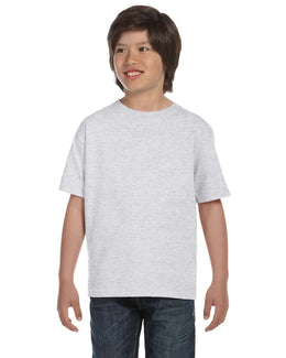 Gildan Youth DryBlend 50/50 T-Shirt G800B | Ash Grey - Front