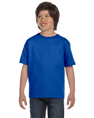 Gildan Youth DryBlend 50/50 T-Shirt G800B | Royal - Front