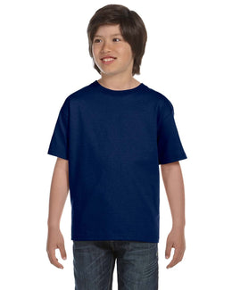 Gildan Youth DryBlend 50/50 T-Shirt G800B | Navy - Front