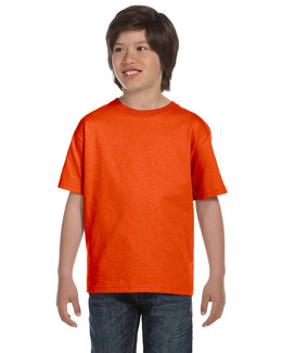 Gildan Youth DryBlend 50/50 T-Shirt G800B | Orange - Front