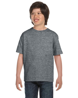 Gildan Youth DryBlend 50/50 T-Shirt G800B | Graphite Heather - Front