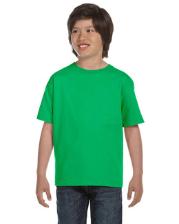 Gildan Youth DryBlend 50/50 T-Shirt G800B | Electric Green - Front