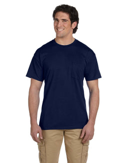 Gildan DryBlend 50/50 Pocket T-Shirt G830 | Navy - Front