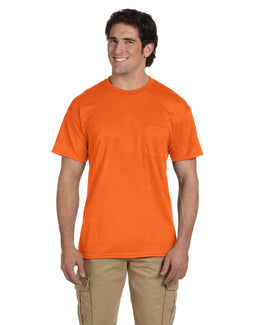 Gildan DryBlend 50/50 Pocket T-Shirt G830 | S Orange - Front