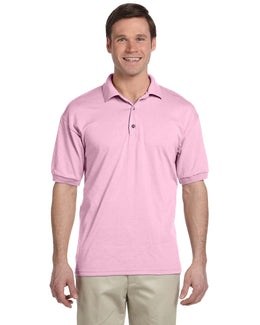Gildan DryBlend 50/50 Jersey Knit Polo Shirt G880 | Light Pink - Front