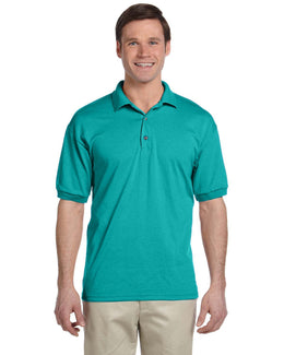 Gildan DryBlend 50/50 Jersey Knit Polo Shirt G880 | Jade Dome - Front