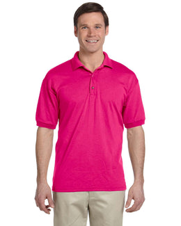 Gildan DryBlend 50/50 Jersey Knit Polo Shirt G880 | Heliconia - Front