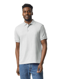 Gildan DryBlend 50/50 Jersey Knit Polo Shirt G880 | Ash Grey - Front