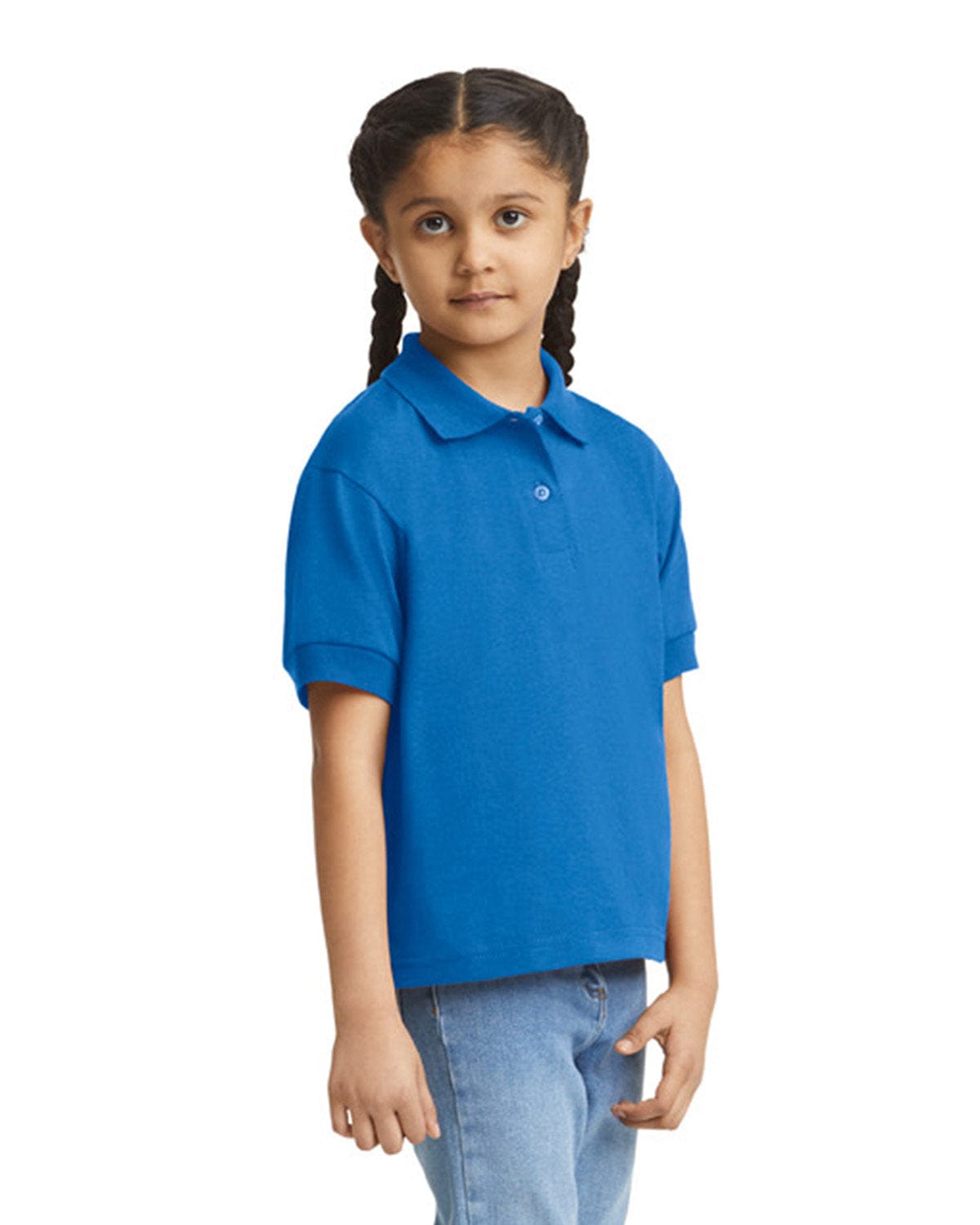 Gildan DryBlend Youth 50 50 Jersey Polo Shirt CheapesTees