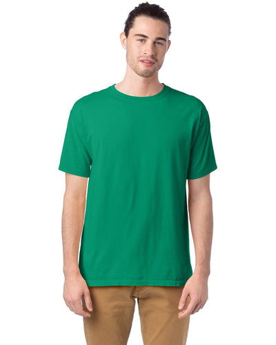 ComfortWash by Hanes 100% Ringspun Cotton T-Shirt GDH100 | Rich Green Grass - Front