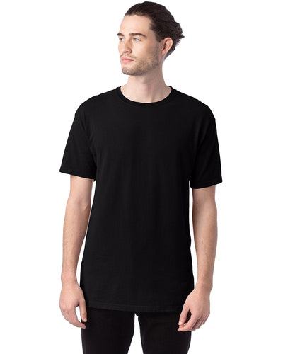 ComfortWash by Hanes 100% Ringspun Cotton T-Shirt GDH100 | Black - Front