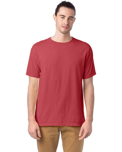 ComfortWash by Hanes 100% Ringspun Cotton T-Shirt GDH100 | Crimson Fall - Front