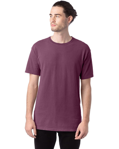 ComfortWash by Hanes 100% Ringspun Cotton T-Shirt GDH100 | Purple Plm Raisn - Front