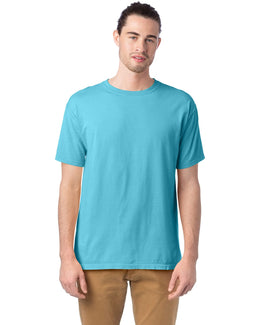 ComfortWash by Hanes 100% Ringspun Cotton T-Shirt GDH100 | Freshwater - Front