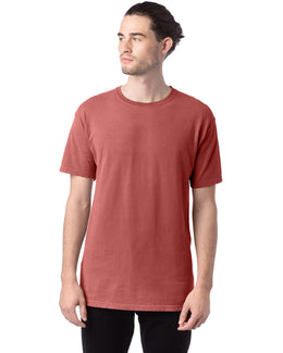 ComfortWash by Hanes 100% Ringspun Cotton T-Shirt GDH100 | Nantucket Red - Front