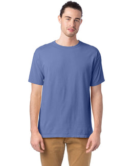 ComfortWash by Hanes 100% Ringspun Cotton T-Shirt GDH100 | Frontier Blue - Front