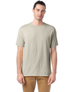 ComfortWash by Hanes 100% Ringspun Cotton T-Shirt GDH100 | Parchment - Front