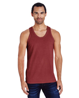 ComfortWash by Hanes Unisex 100% Ringspun Cotton Tank GDH300 | Cayenne - Front