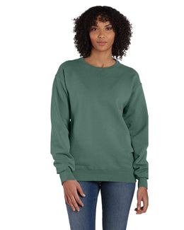 ComfortWash by Hanes Unisex Crew Sweatshirt GDH400 | Cypress Green - Front
