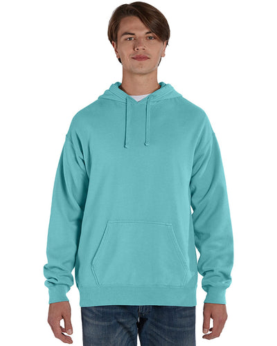 ComfortWash by Hanes Pullover Hooded Sweatshirt GDH450 | Mint - Front