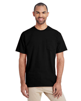 Gildan Hammer T-Shirt with Pocket H300 | Black - Front