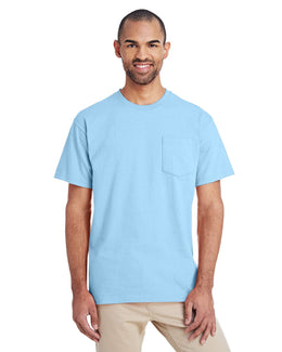 Gildan Hammer T-Shirt with Pocket H300 | Chambray - Front