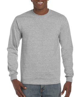 Gildan Hammer Long Sleeve T-Shirt H400 | Rs Sport Grey - Front