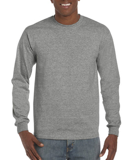 Gildan Hammer Long Sleeve T-Shirt H400 | Graphite Heather - Front