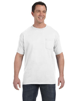 Hanes Authentic-T Pocket T-Shirt H5590 | White - Front