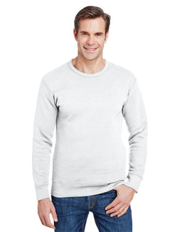 Gildan Hammer Crewneck Sweatshirt HF000 | White - Front