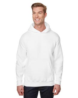 Gildan Hammer Hoodie Sweatshirt HF500 | White - Front