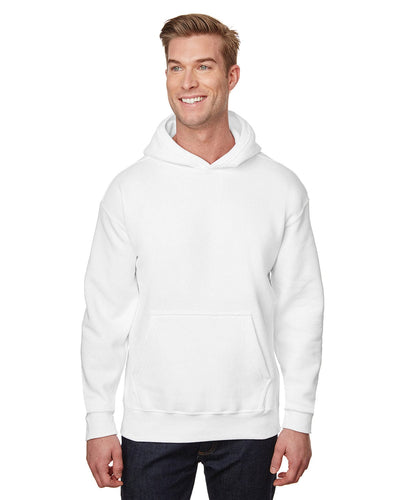 Gildan Hammer Hoodie Sweatshirt HF500 | White - Front