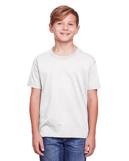 Fruit of the Loom Youth ICONIC T-Shirt IC47BR | White - Front