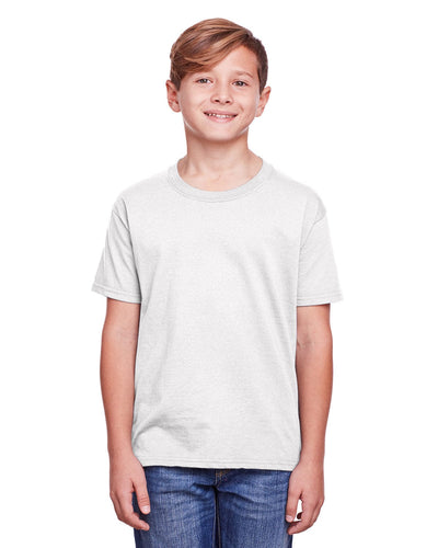 Fruit of the Loom Youth ICONIC T-Shirt IC47BR | White - Front