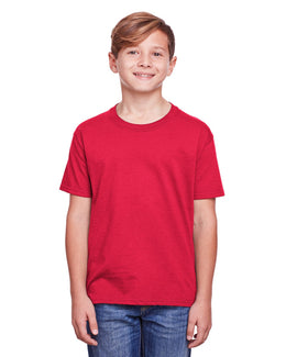 Fruit of the Loom Youth ICONIC T-Shirt IC47BR | True Red - Front