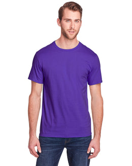 Fruit of the Loom Adult ICONIC T-Shirt IC47MR | Purple - Front