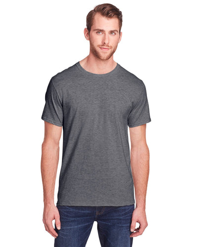Fruit of the Loom Adult ICONIC T-Shirt IC47MR | Charcoal Heather - Front