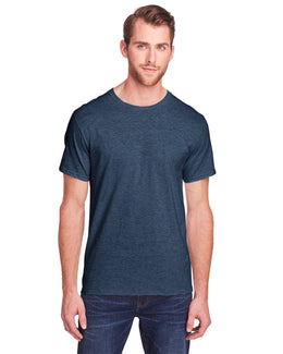 Fruit of the Loom Adult ICONIC T-Shirt IC47MR | Indigo Heather - Front