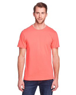 Fruit of the Loom Adult ICONIC T-Shirt IC47MR | Sunset Coral - Front