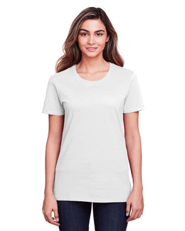 Fruit of the Loom Ladies ICONIC T-Shirt IC47WR | White - Front
