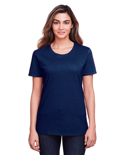 Fruit of the Loom Ladies ICONIC T-Shirt IC47WR | J Navy - Front