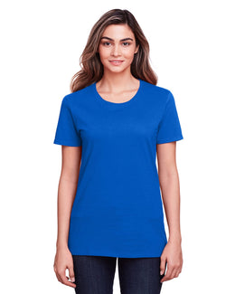 Fruit of the Loom Ladies ICONIC T-Shirt IC47WR | Royal - Front