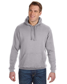 J America Tailgate Fleece Pullover Hoodie JA8815 | Oxford - Front