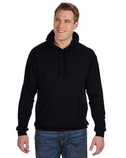 J America Tailgate Fleece Pullover Hoodie JA8815 | Black - Front