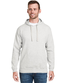 J America Tailgate Fleece Pullover Hoodie JA8815 | Oatmeal Heather - Front
